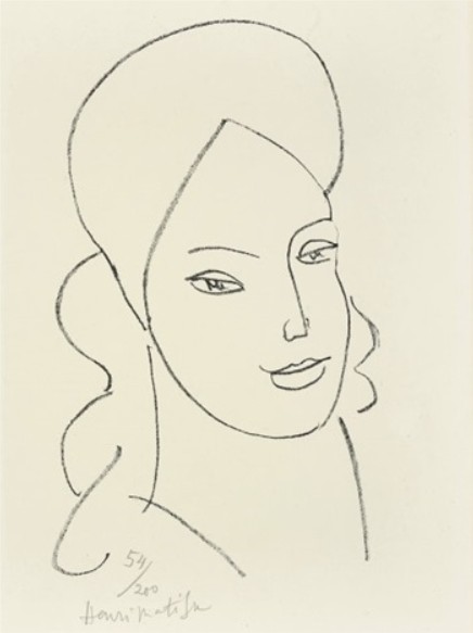 Painters [*/ ) Portraits | Drawings by Henri Matisse, 1920-1954 - C o c ...